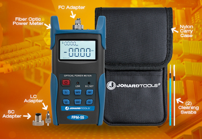 Jonard Tools® Adds Two New Fiber Optic Power Meters | Jonard